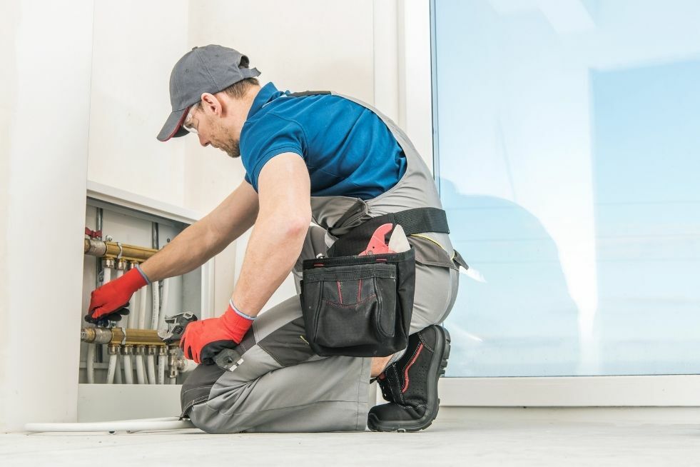 rozdzielacz ogrzewania podłogowego