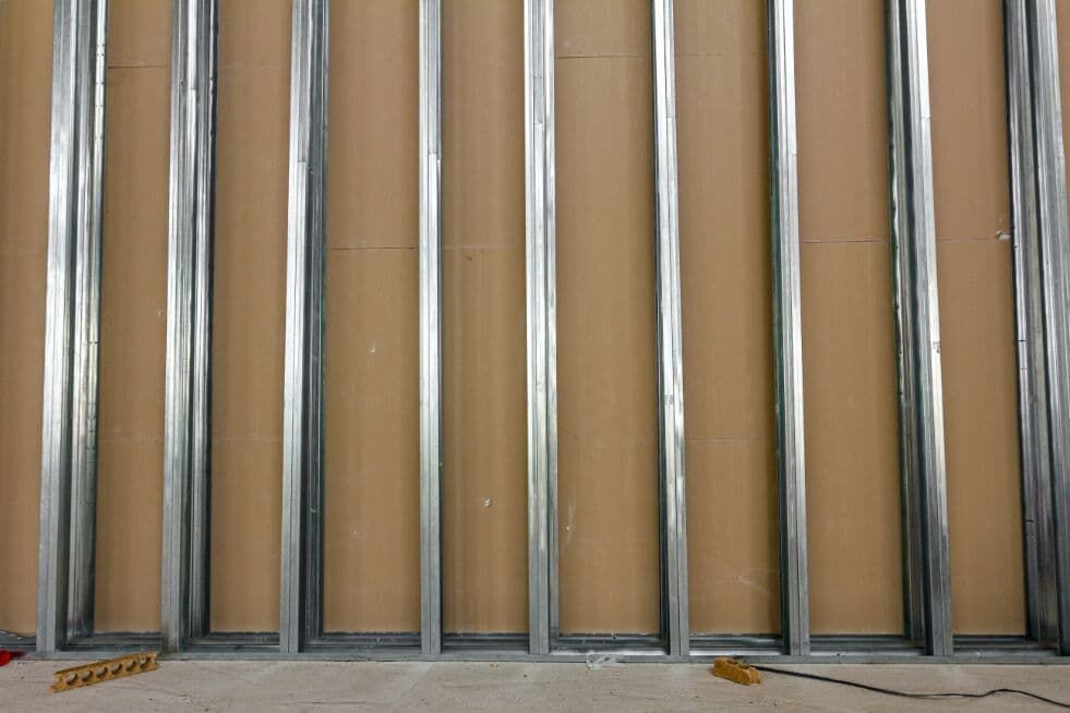 stelaż pod ściankę działową