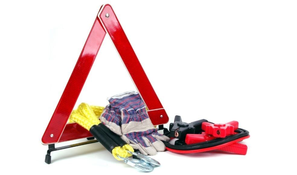 trójkąt bezpieczeństwa - przygotowanie auta na zimę
