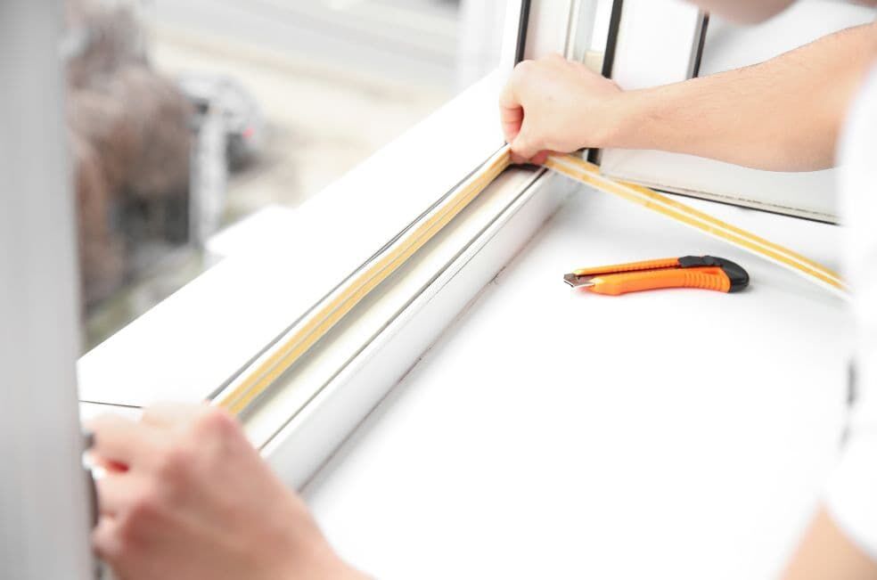 sposób na uszczelnienie okna