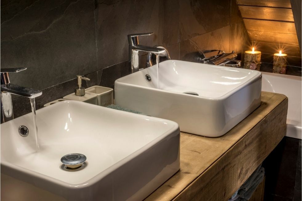 elegancka umywalka nablatowa