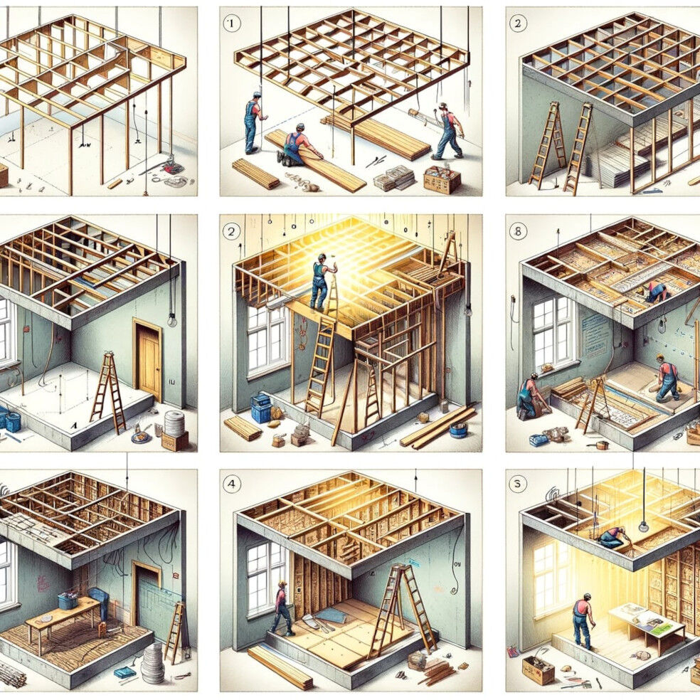 budowanie stropu krok po kroku