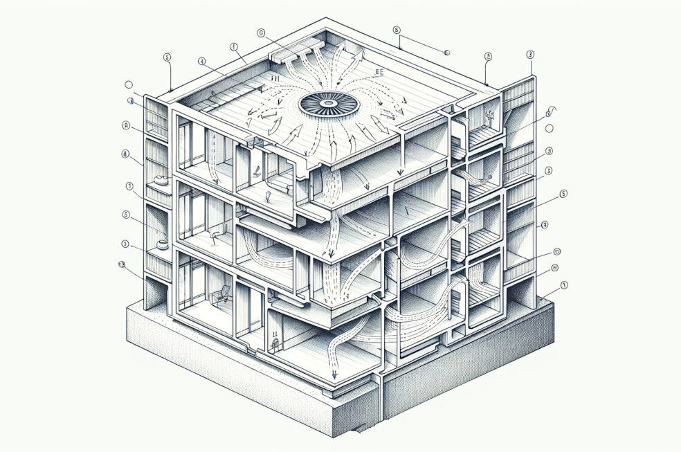 działanie wentylacji mechanicznej i grawitacyjnej