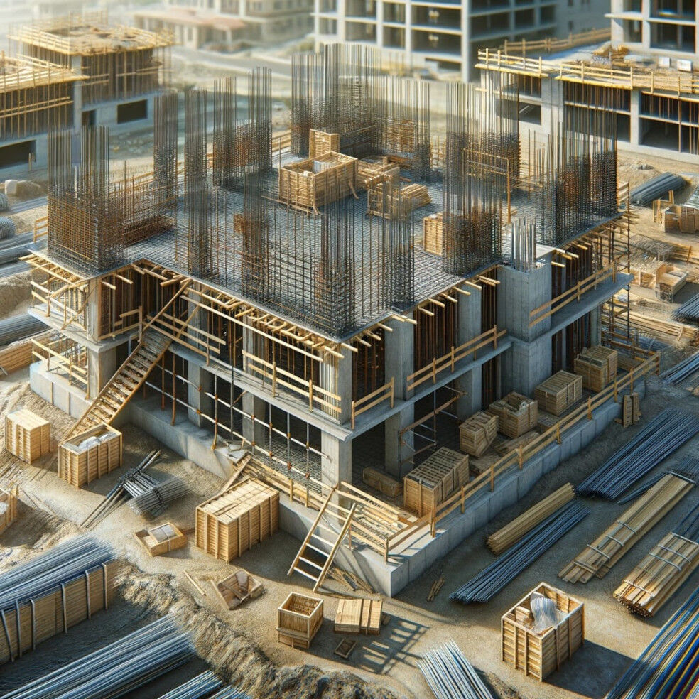 szalunki i zbrojenia domu