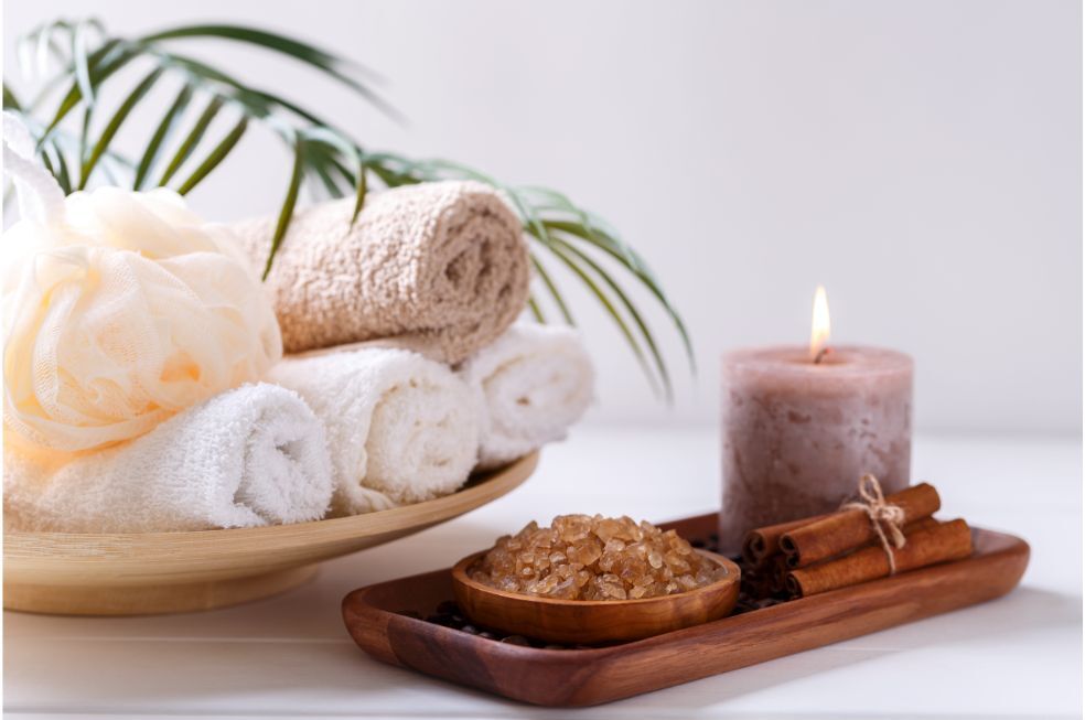 dekoracje i wyposażenie do spa