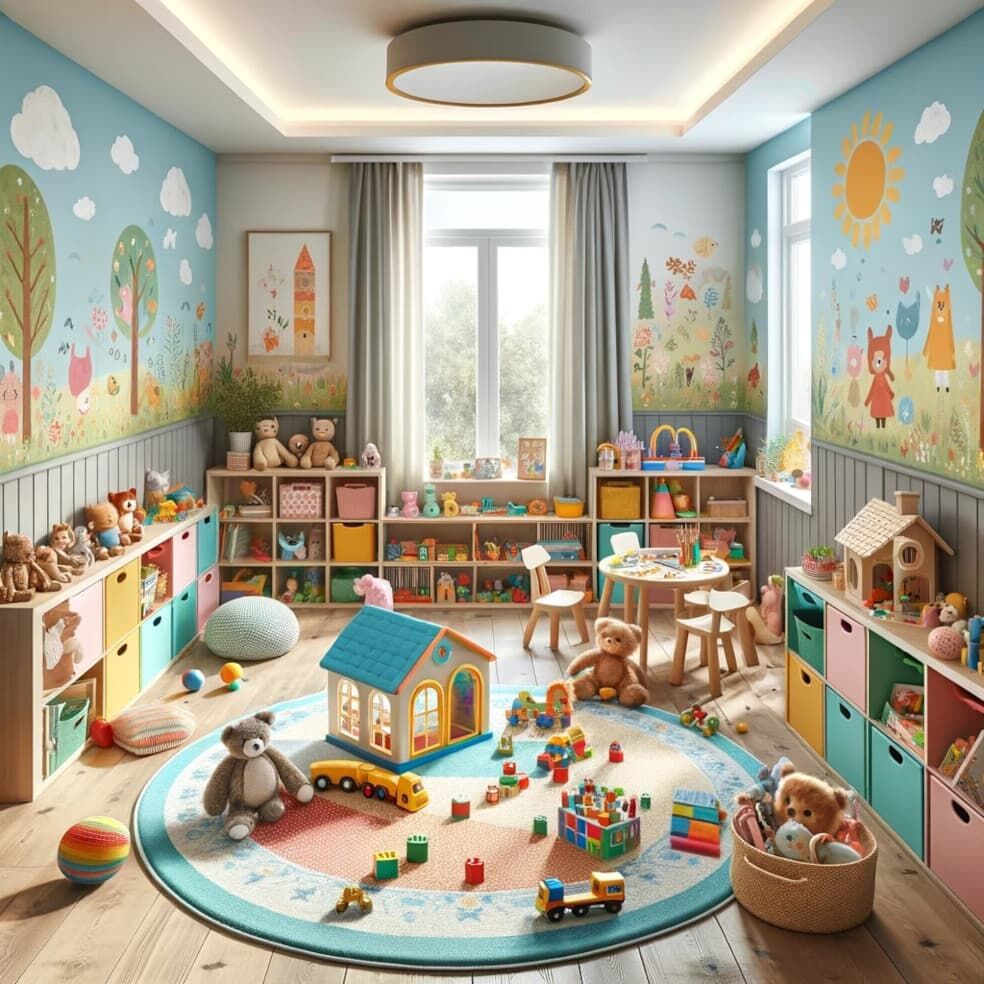 Pokój dziecięcy do zabawy