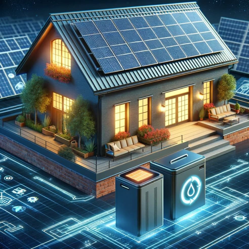 Dom zasilany przez fotowoltaikę