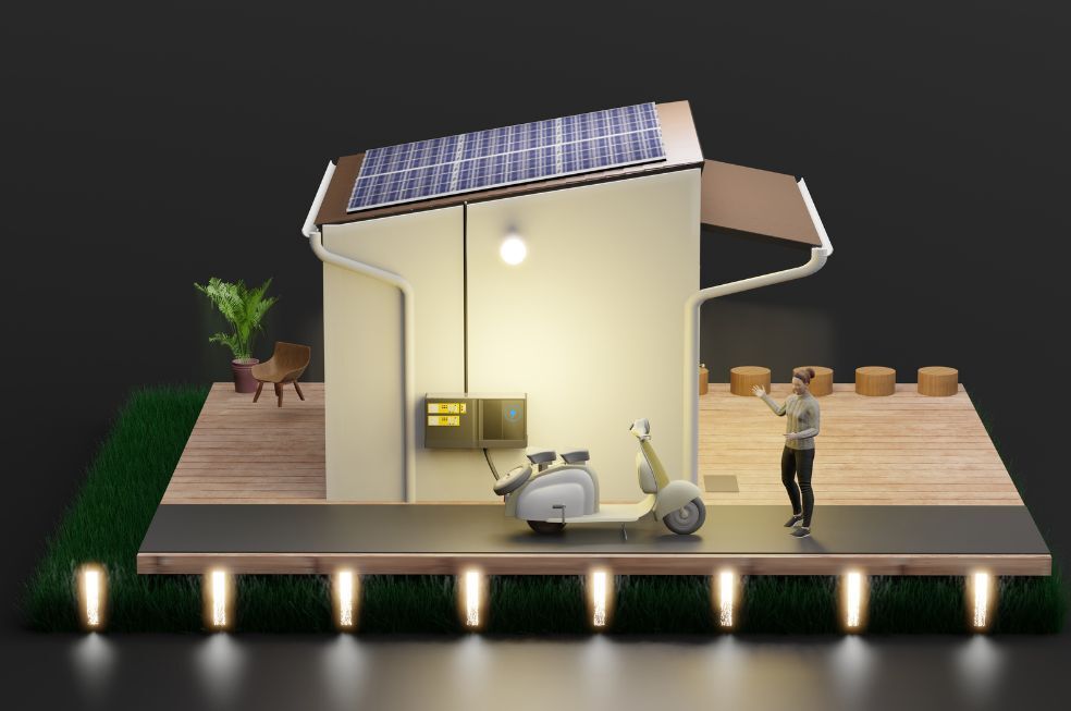 inteligentny dom solarny