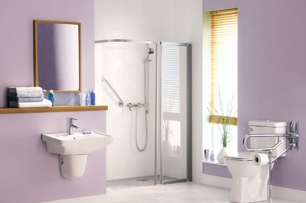 łazienka spełniająca wymogi dla osób niepełnosprawnych
