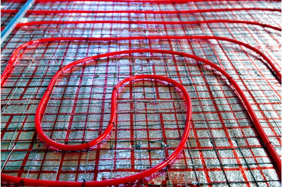 instalacja mat grzewczych