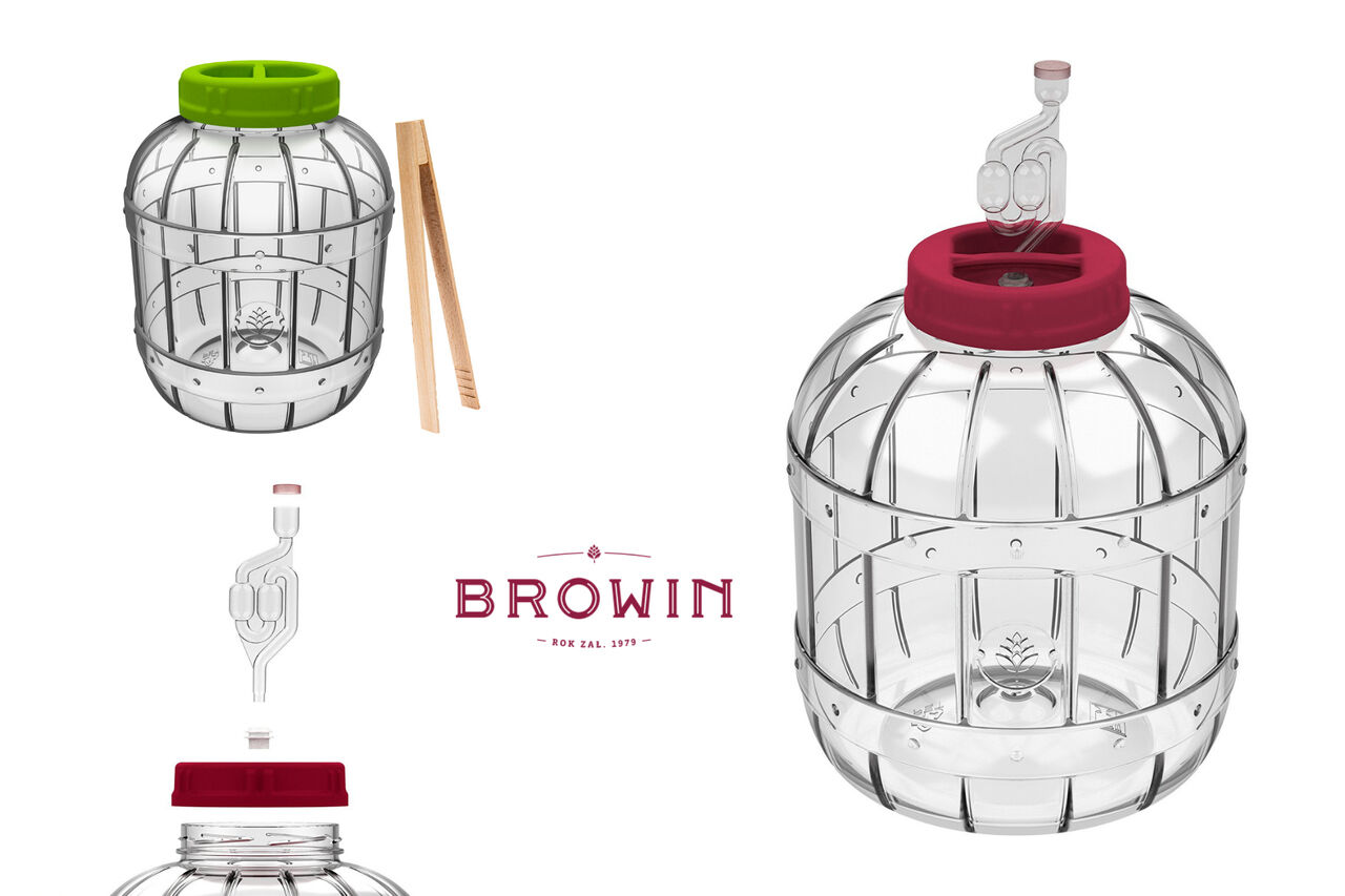 Plastikowe słoiki PET do kiszenia Browin