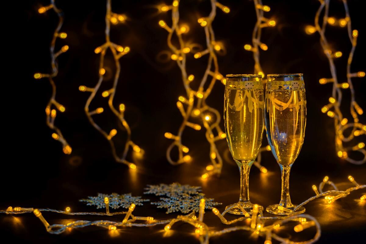 Dekoracje na sylwestra - oświetlenie