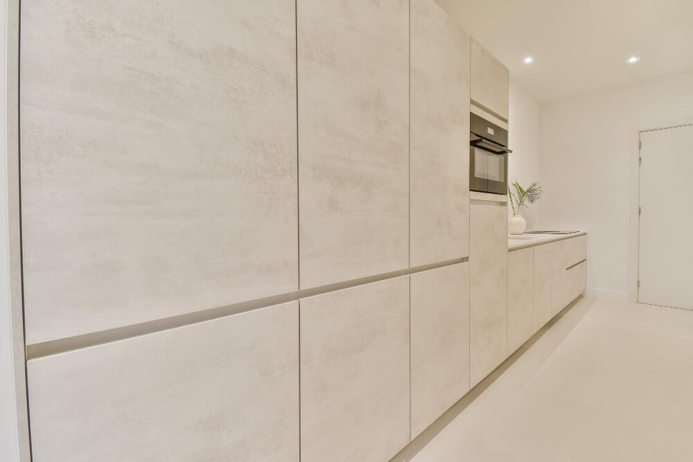 gres na ścianie w kuchni