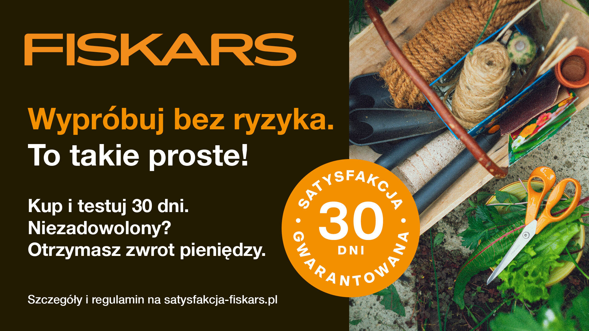 Satysfakcja gwarantowana-Testuj 30 dni