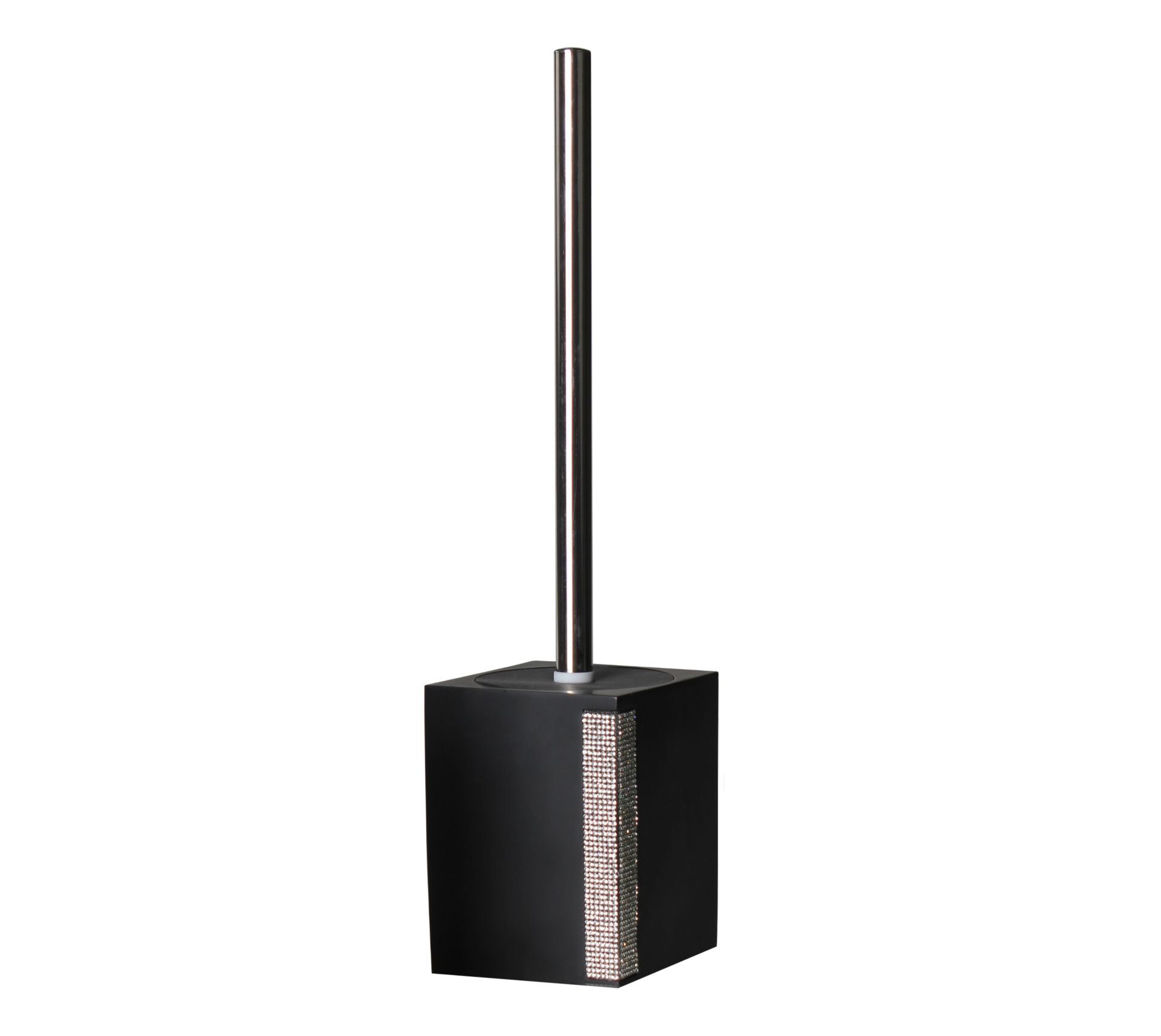 Szczotka do WC Chiq 9 x 38,5 cm czarno-złoty