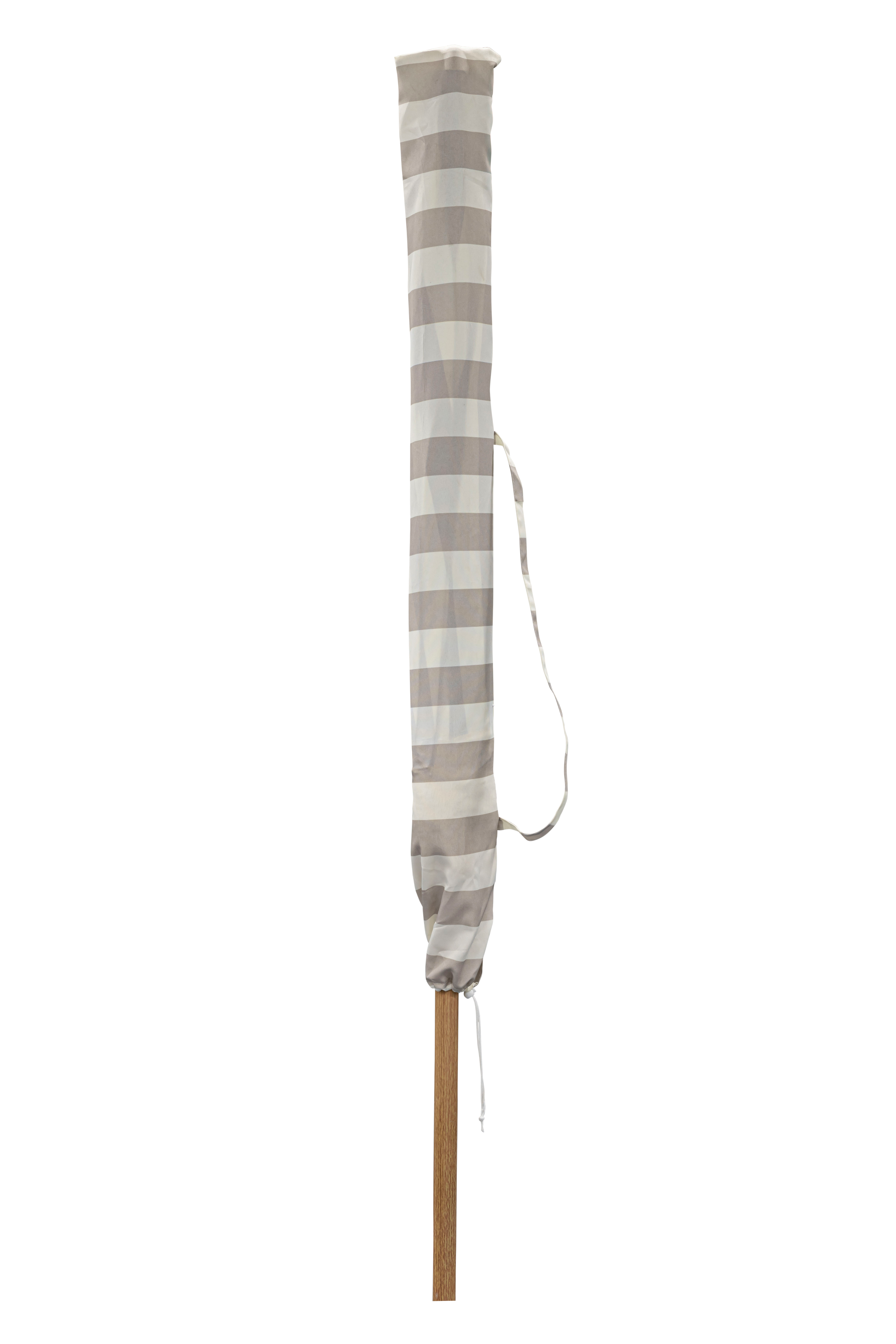 Parasol ogrodowy uchylny z frędzlami 200 cm beżowy