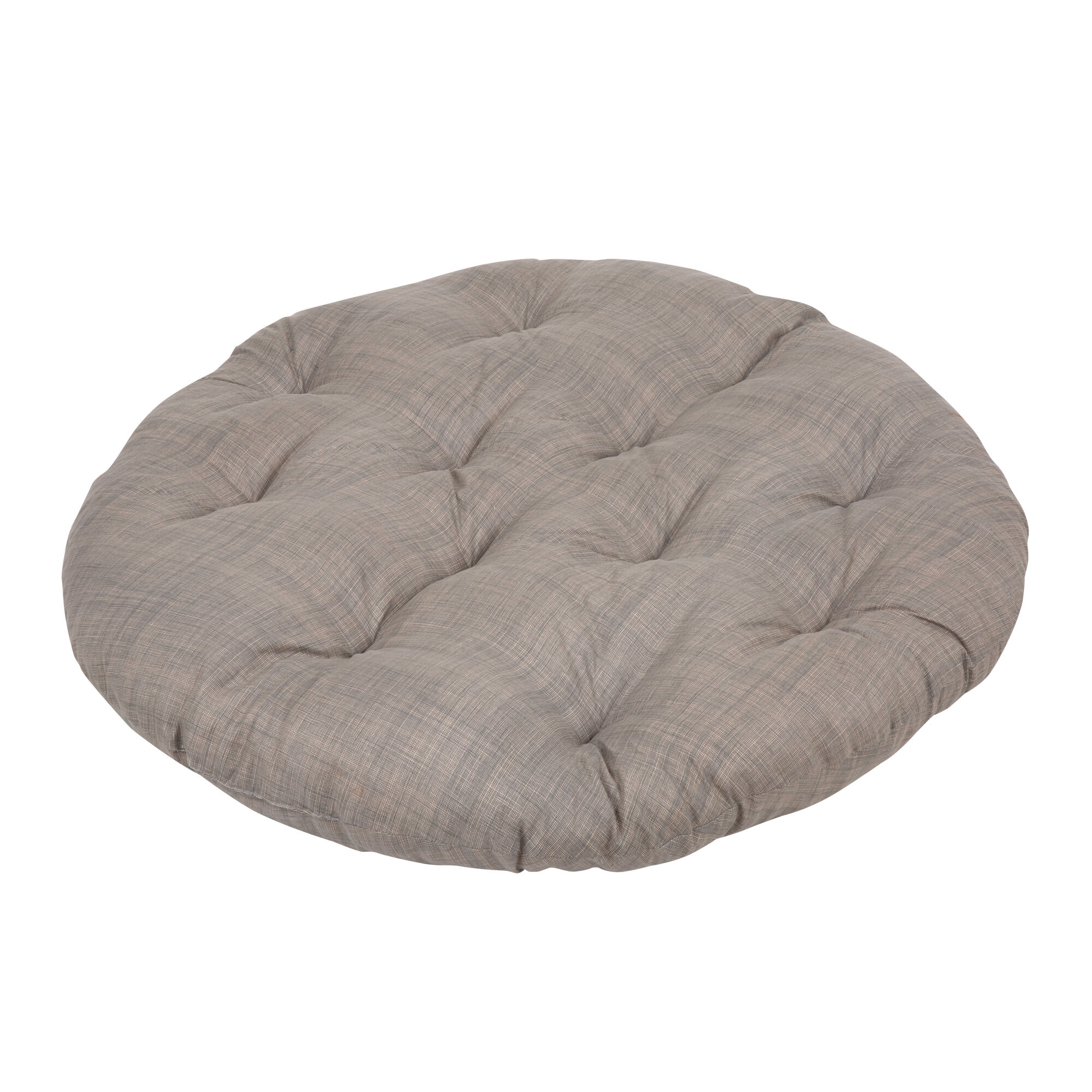 Poduszka okrągła na fotel wiszący 100 x 100 x 10/12 cm beżowy