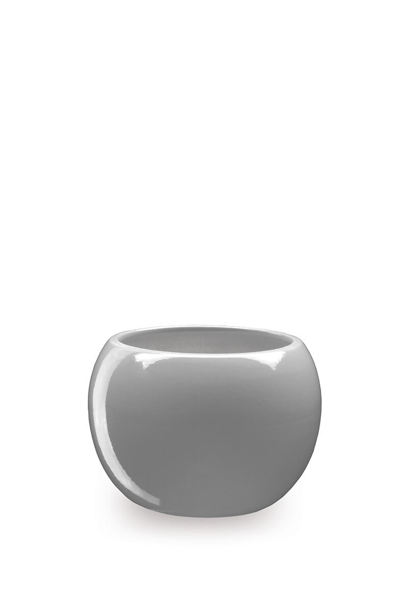 Donica ceramiczna Kula 2 J2200 11 cm szary