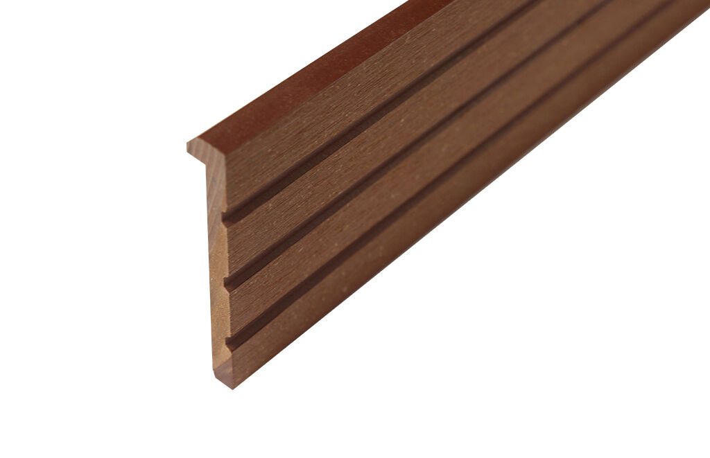 Listwa wykończeniowa L WPC jasny brąz 2200 x 70 x 18 mm