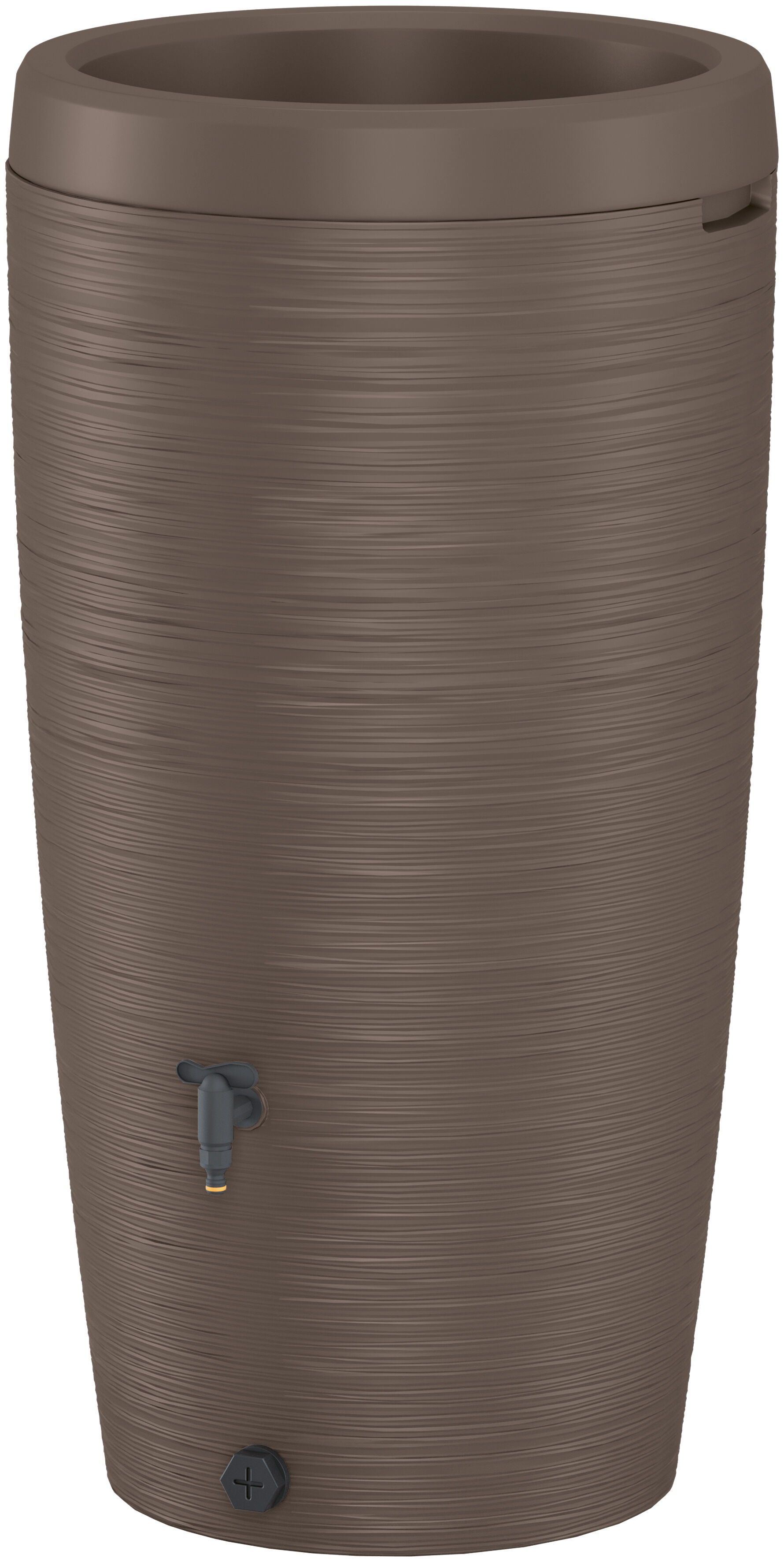 Zbiornik na deszczówkę Gobi 59,5 x 112 cm 240 l brązowy