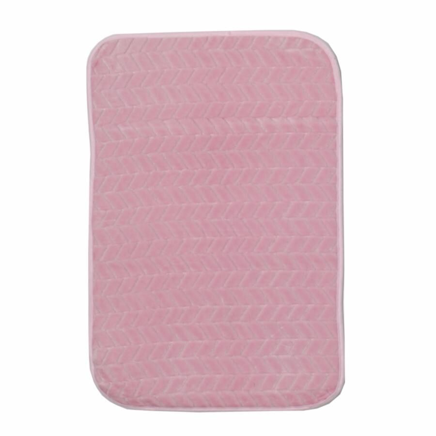 Dywanik łazienkowy Bathroom 40 x 60 cm różowy Malva miniaturka