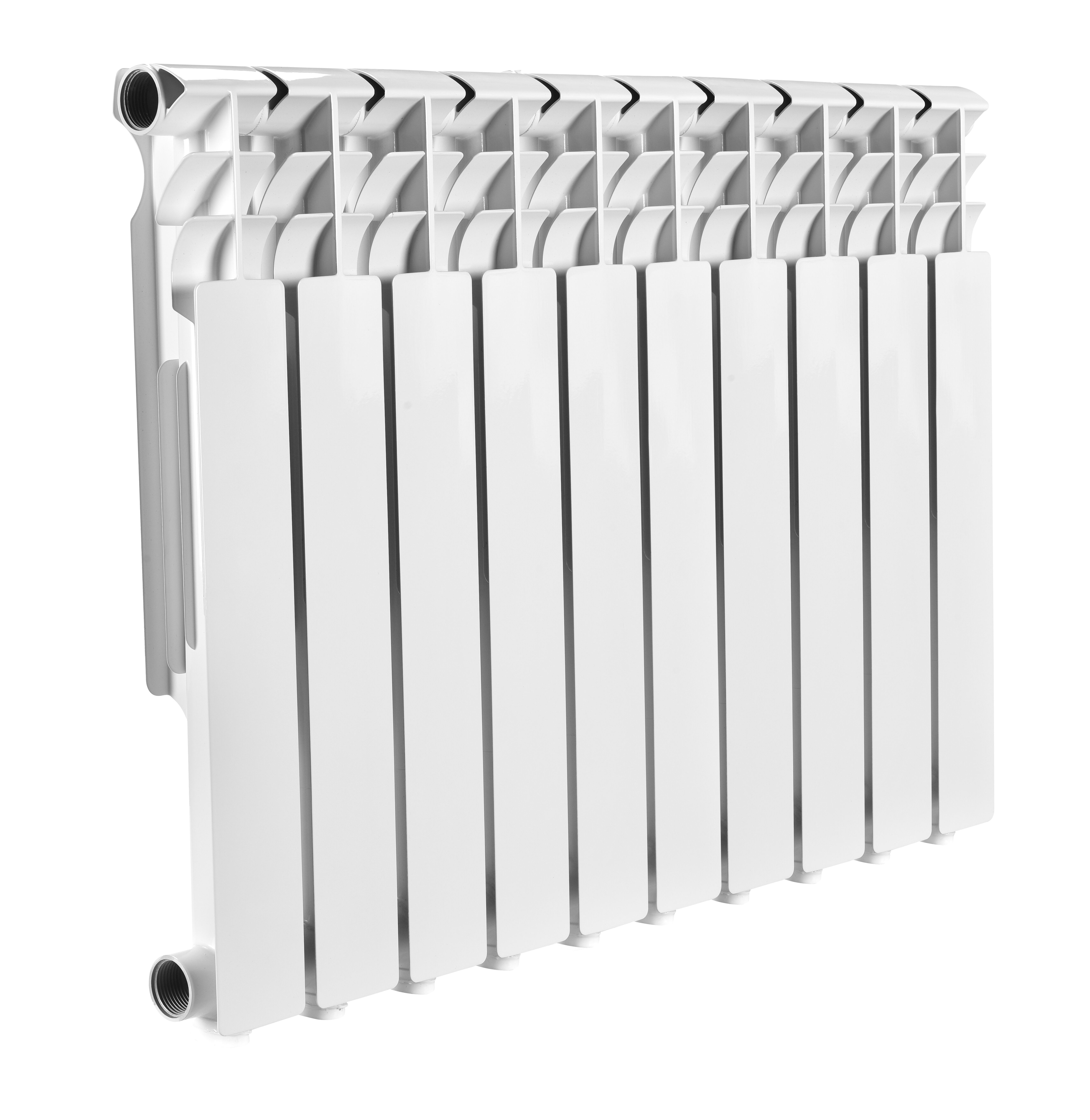 Grzejnik aluminiowy 56 x 74,5 x 7,5 cm 747 W biały GO/ON!
