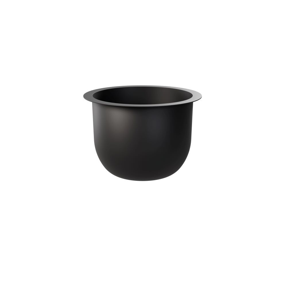 Osłonka wkład do kwietnika Standy 24 cm czarny