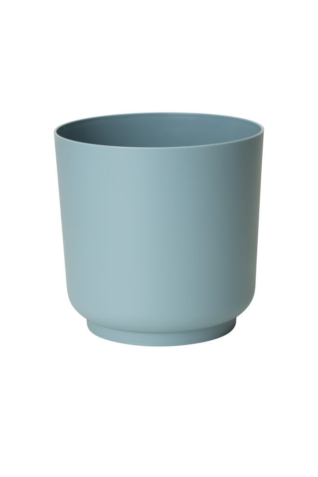 Doniczka Satino Eco Recykled 15 cm pudrowy błękitny