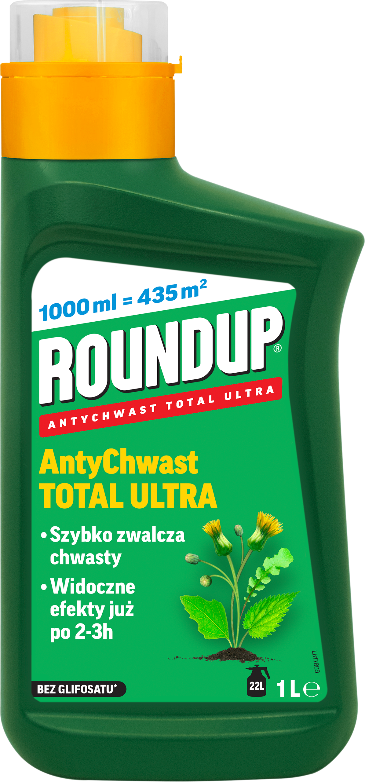Środek chwastobójczy Roundup AntyChwast TOTAL Ultra 1 l