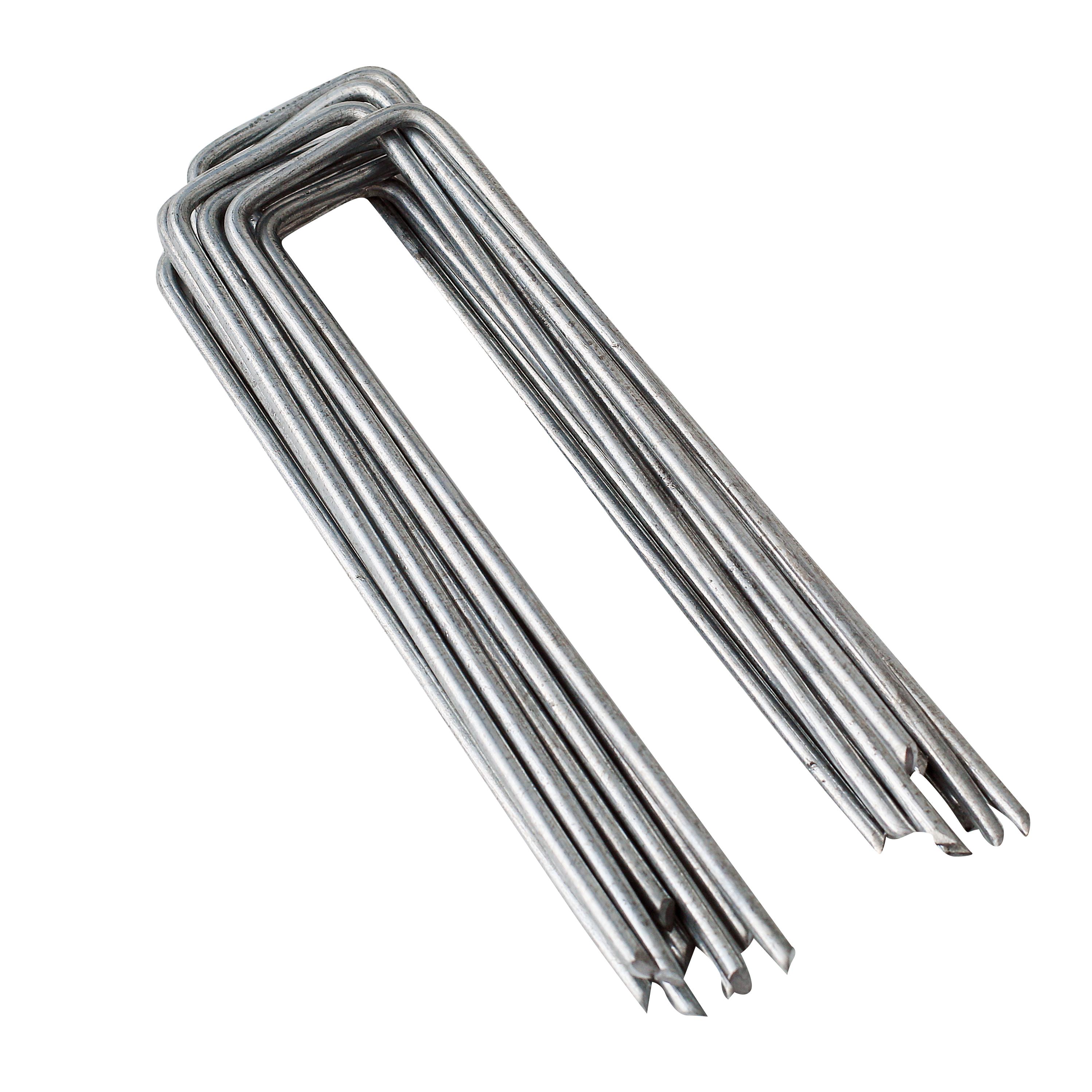 Szpilki ogrodnicze U 120 x 25,4 x 3 mm 20 sztuk srebrne