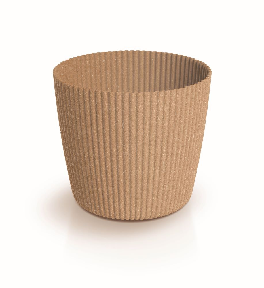 Donicza Milly Round Eco Woodnaturo Eco FSC 14,9 cm naturo
