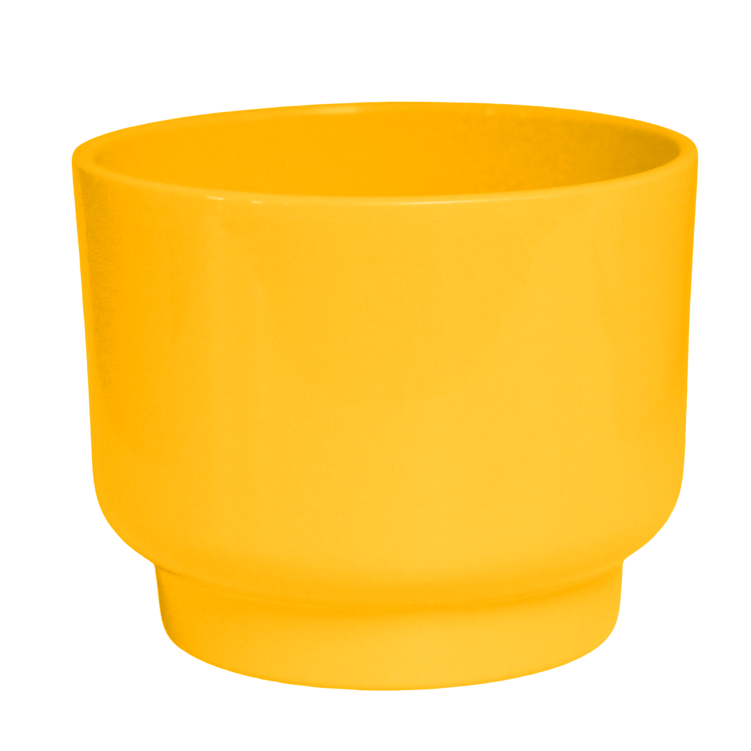 Osłonka ceramiczna 67 11 cm żółta