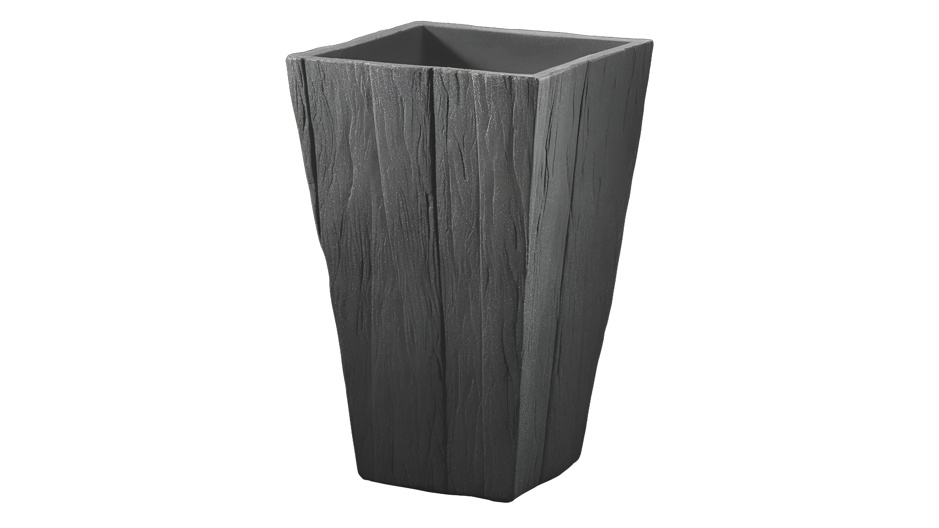 Doniczka Capri Wood wys. 55 cm antracytowa