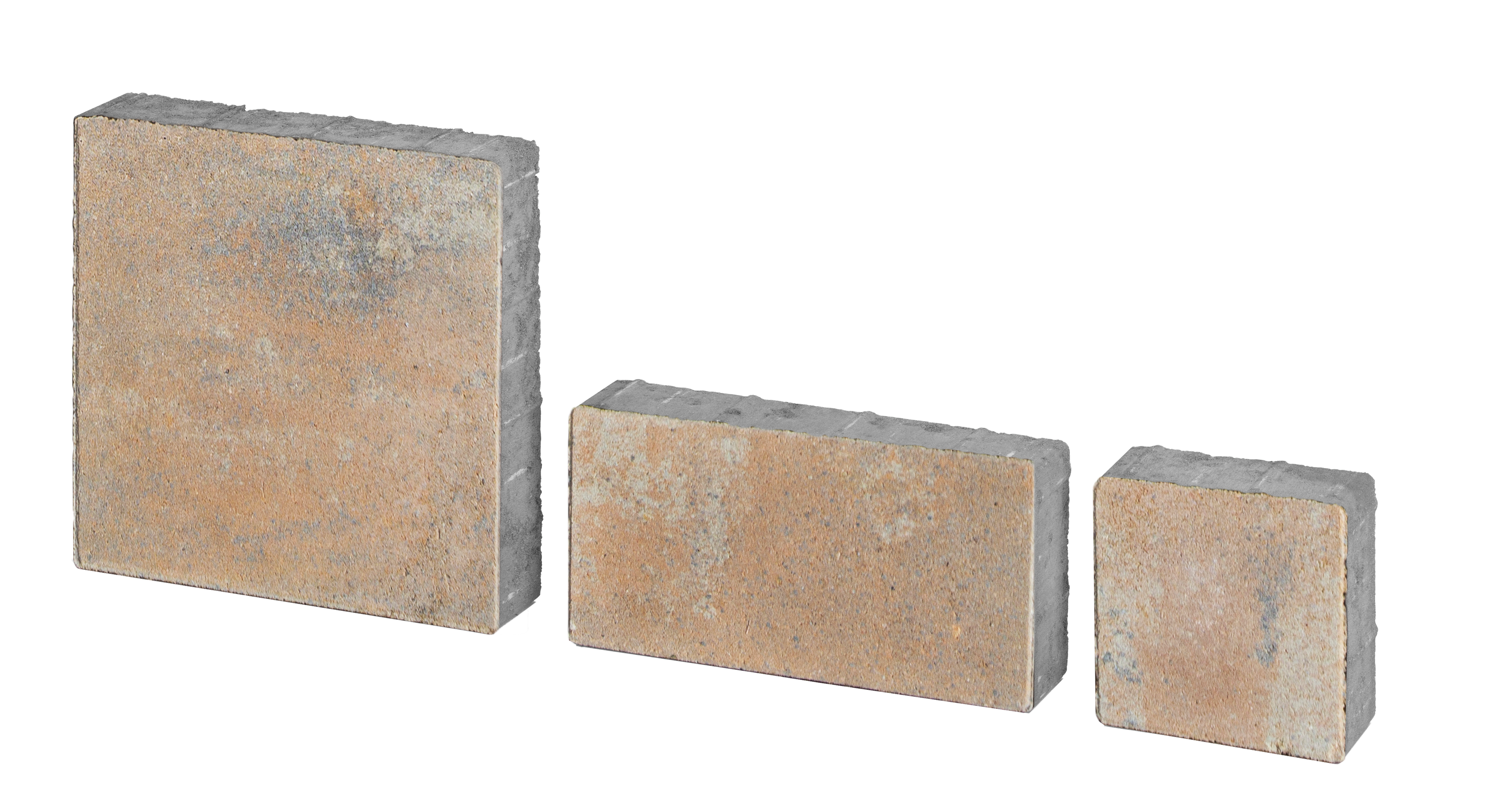 Kostka brukowa Visio 6 cm wapień muszlowy 30 x 30 cm / 30 x 15 cm / 15 x 15 cm 1 m²
