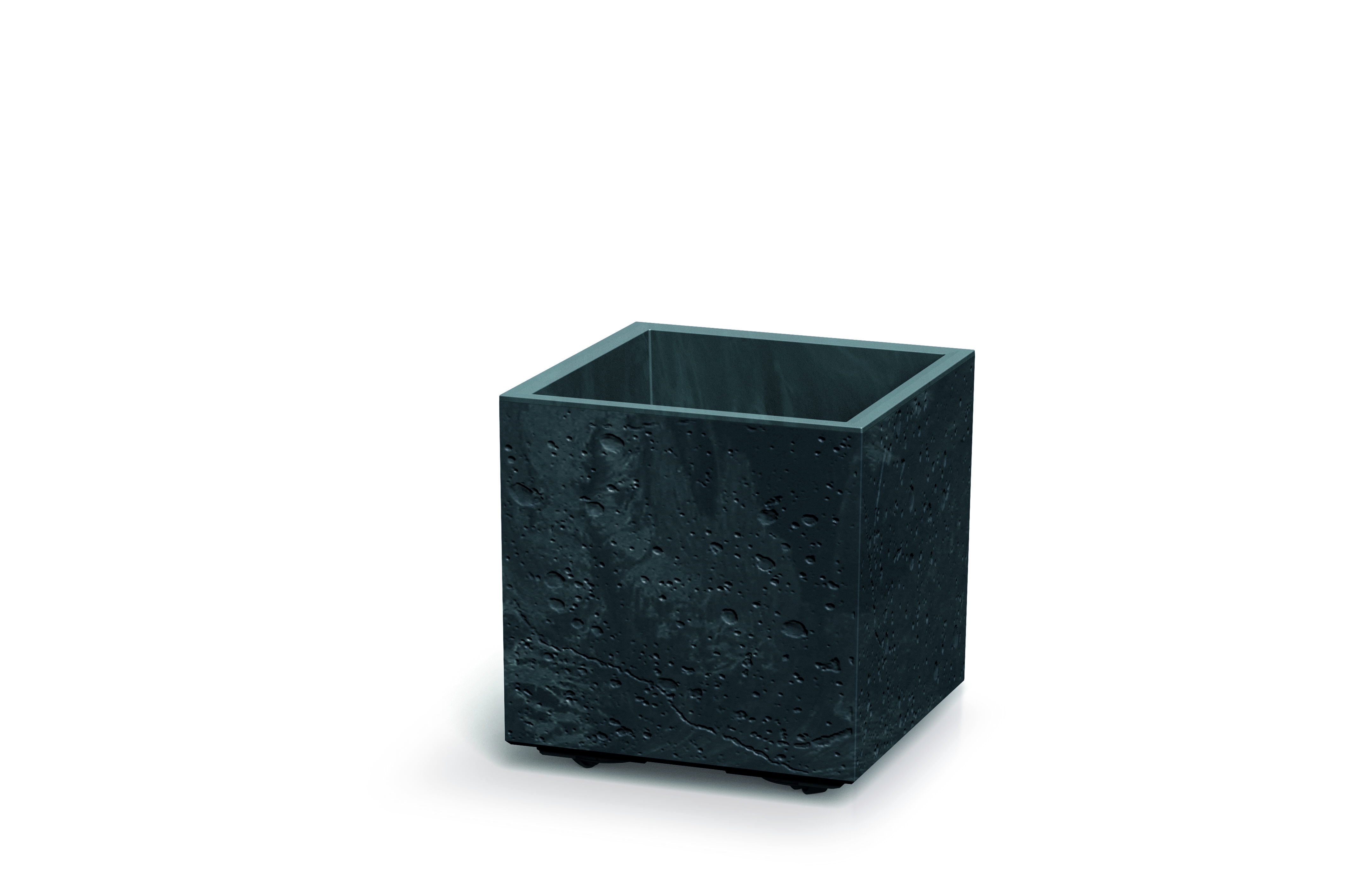 Doniczka DSI300E Sierra Square Beton Effect antracytowy