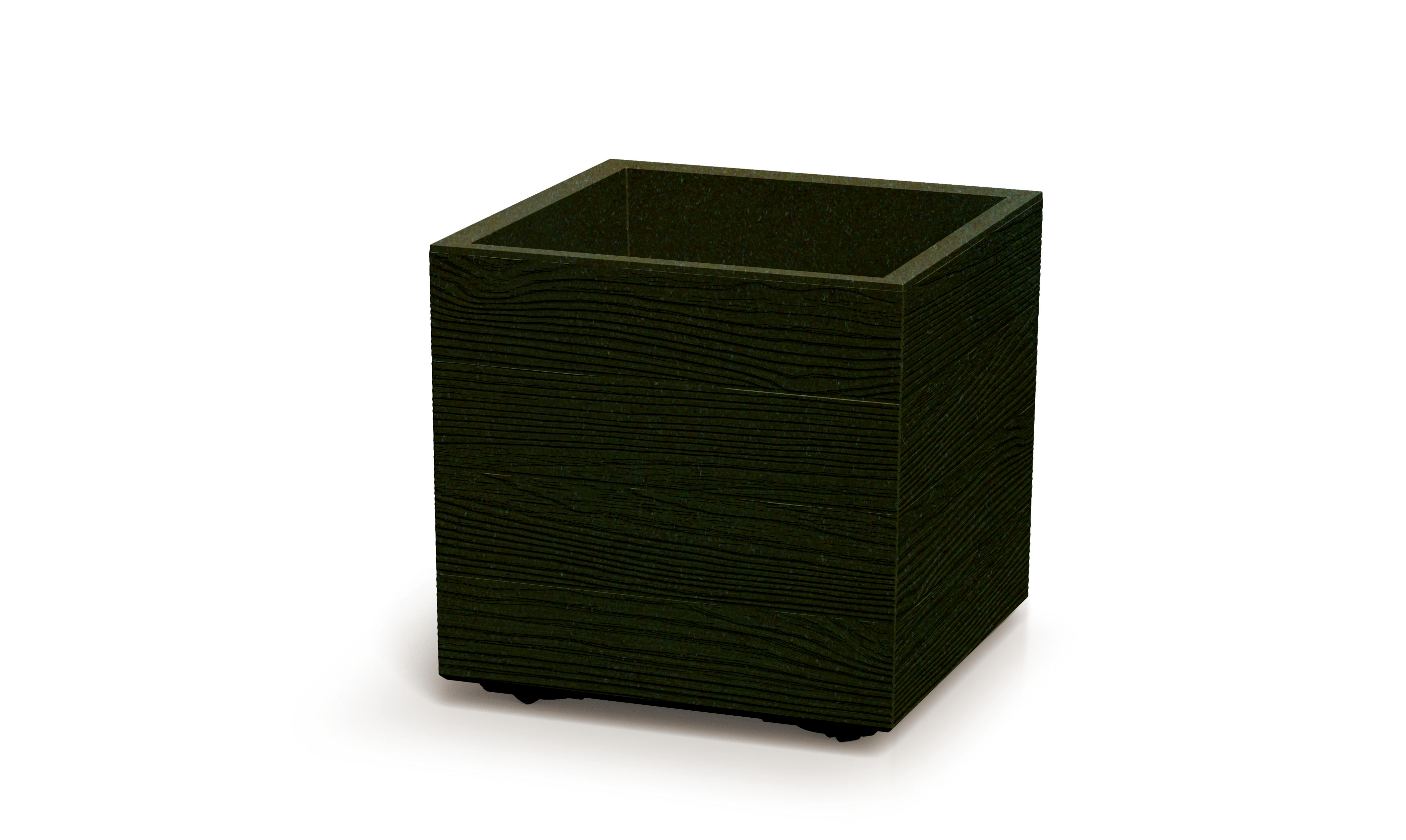 Doniczka DMA400W Madera Square Eco Wood kawa ECO FSC