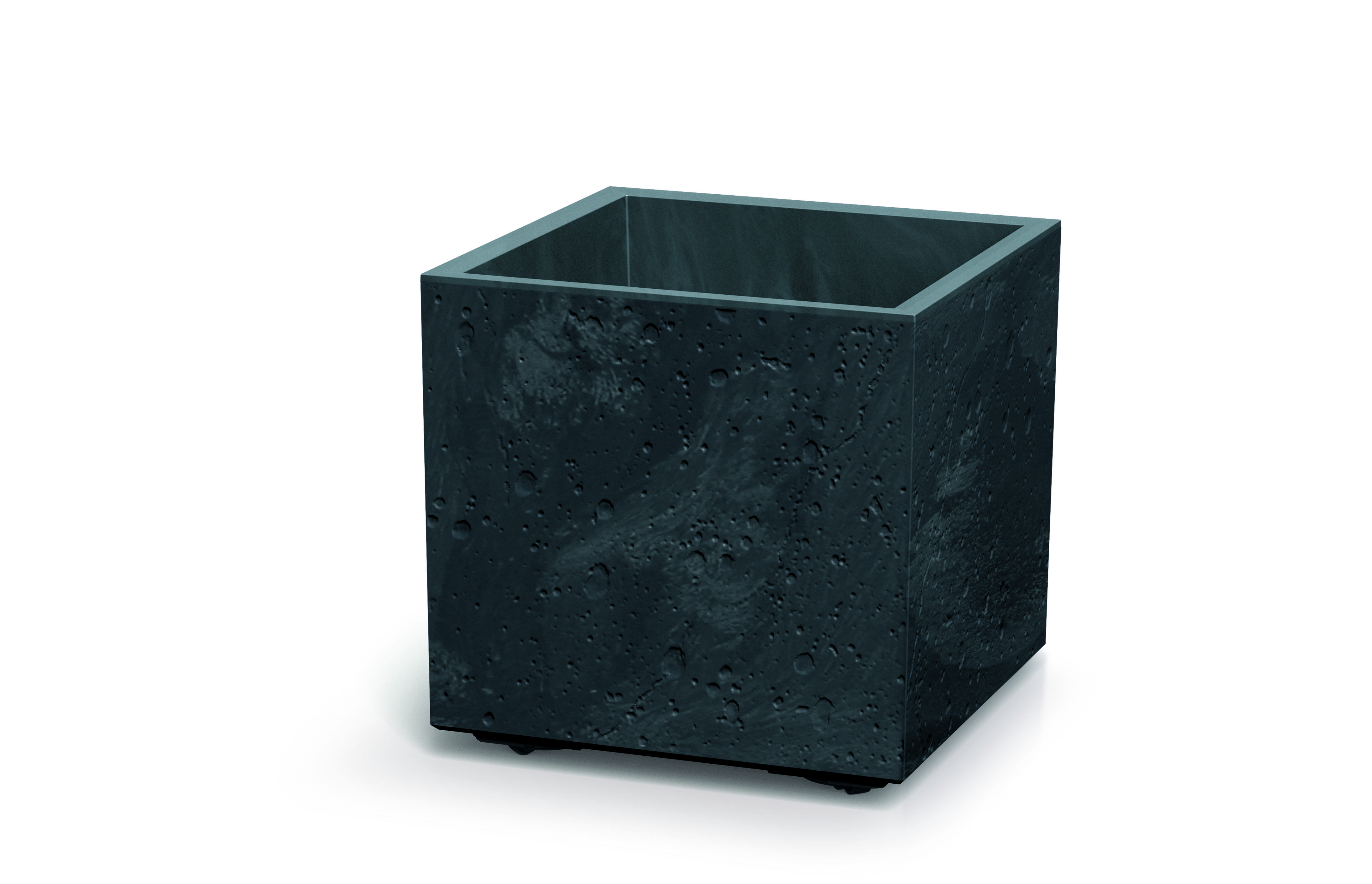 Doniczka DSI400E Sierra Square Beton Effect antracytowy