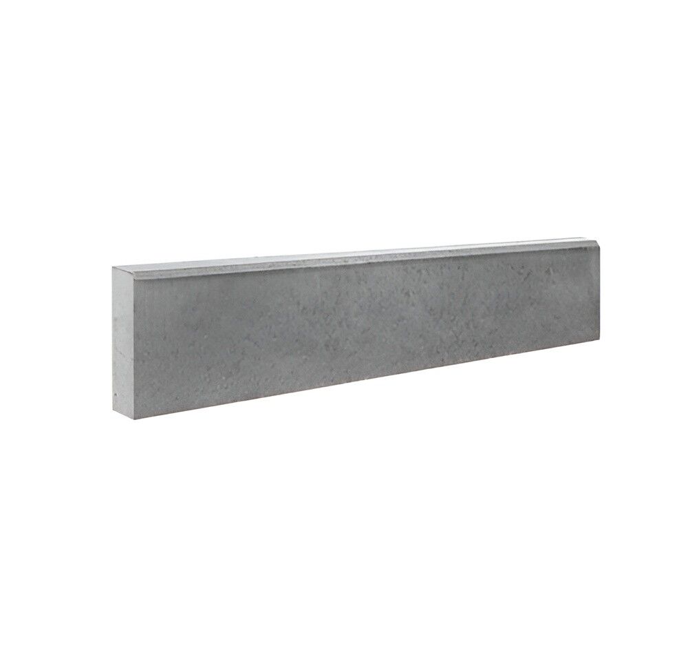 Obrzeże betonowe szare 100 x 8 x 25 cm BRUK-BET