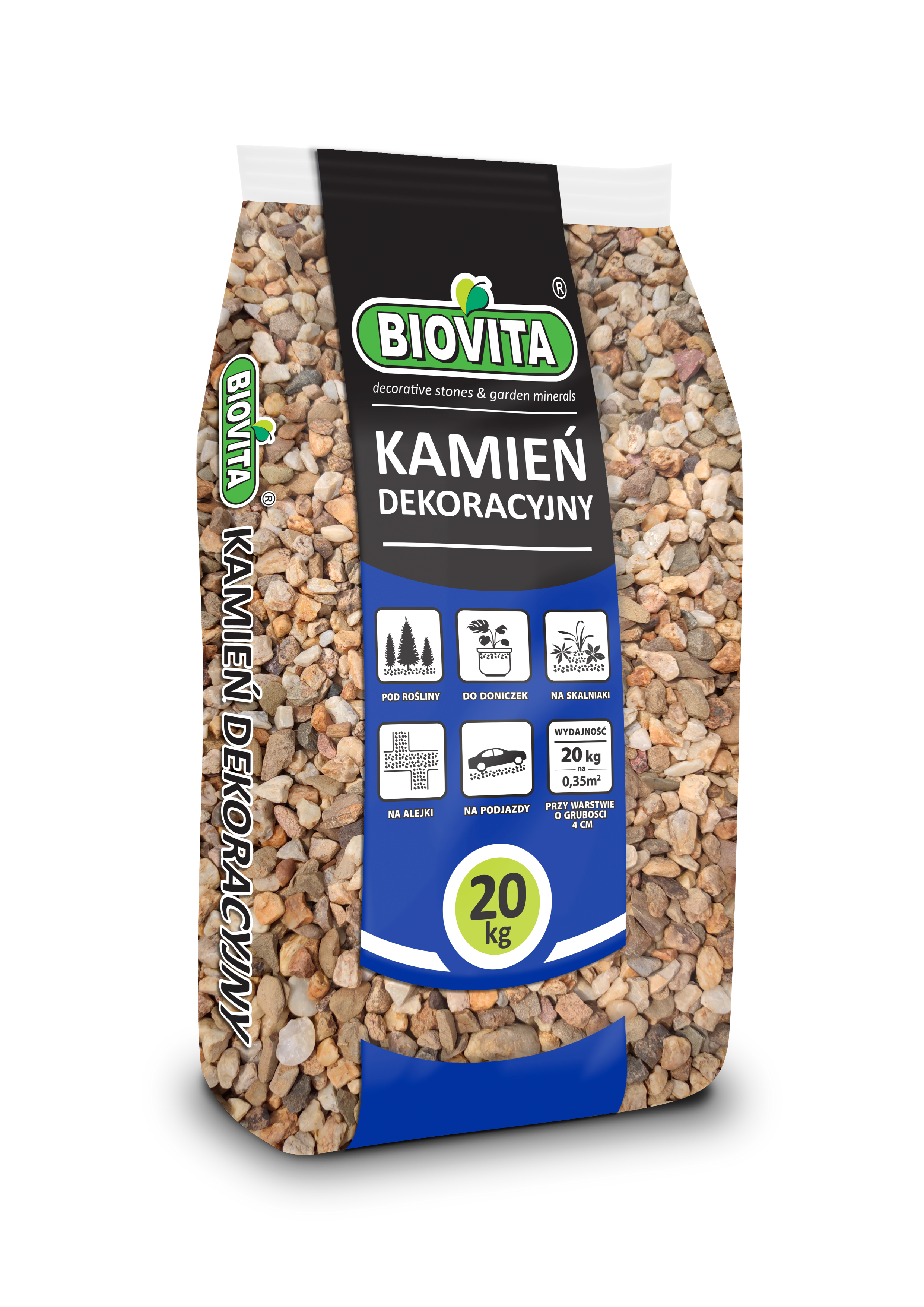 Otoczak Żwir Miodowy 8 - 16 mm 20 kg BIOVITA