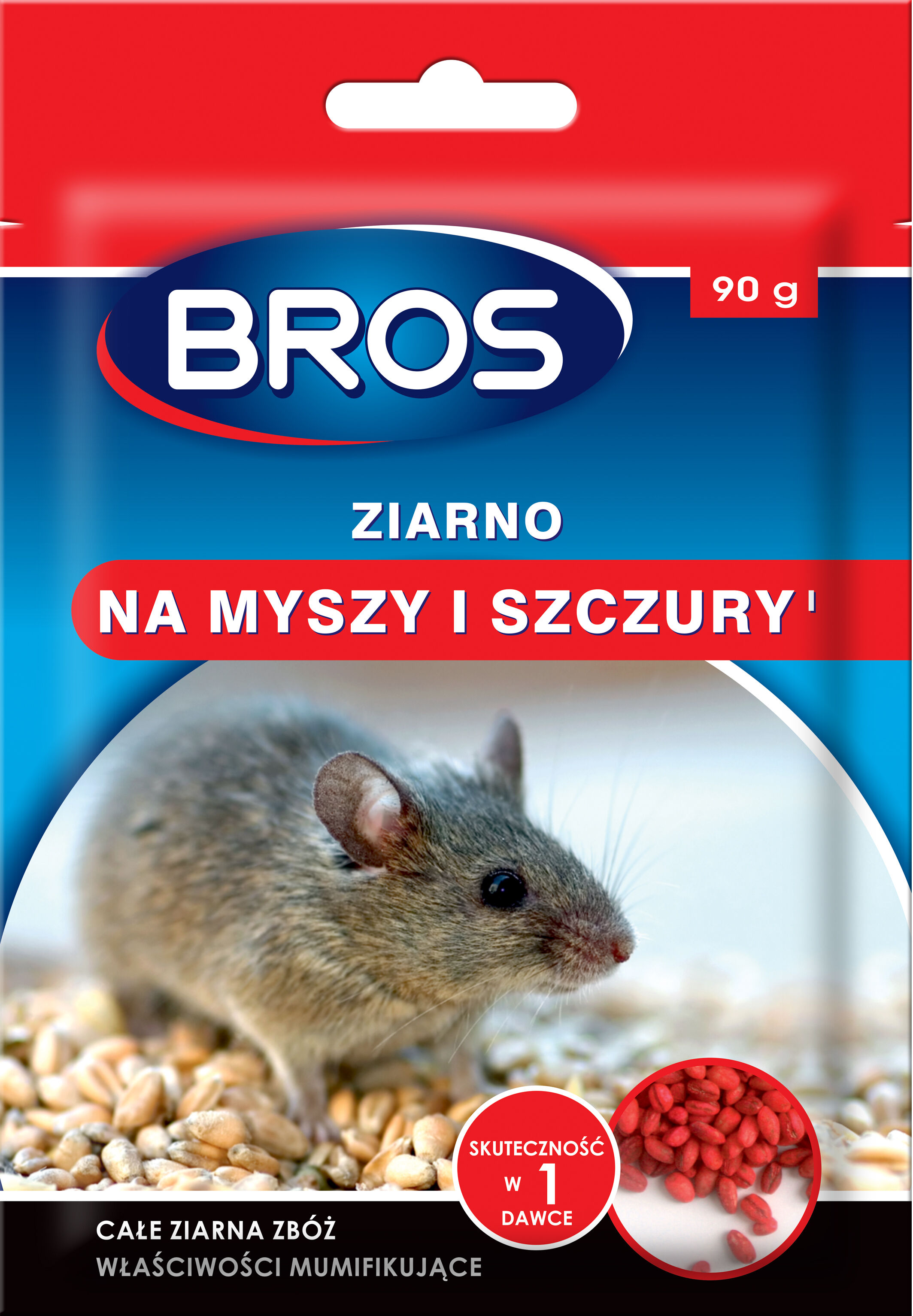 Ziarno na myszy i szczury 90 g BROS