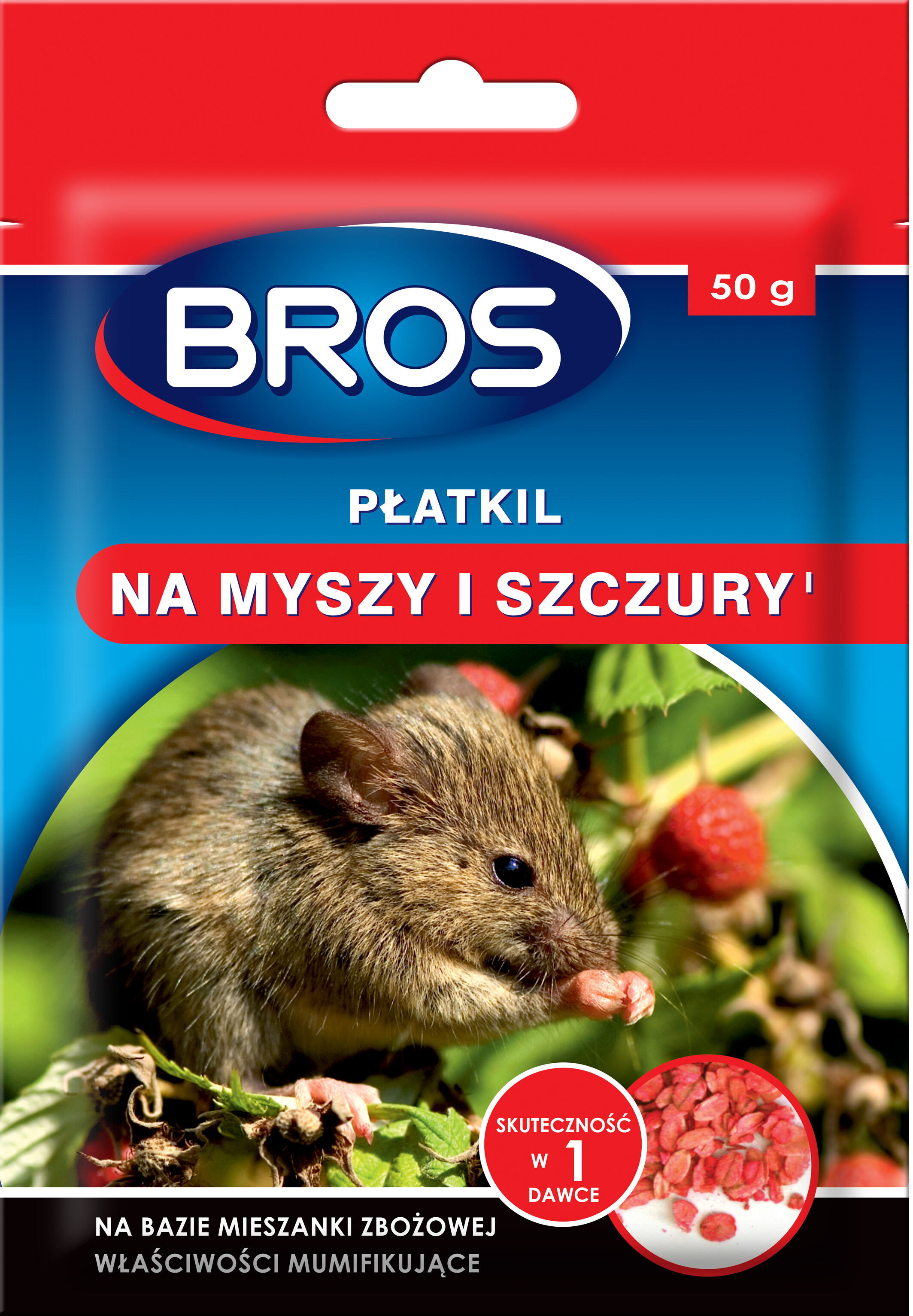 Płatki na myszy i szczury 50 g BROS miniaturka