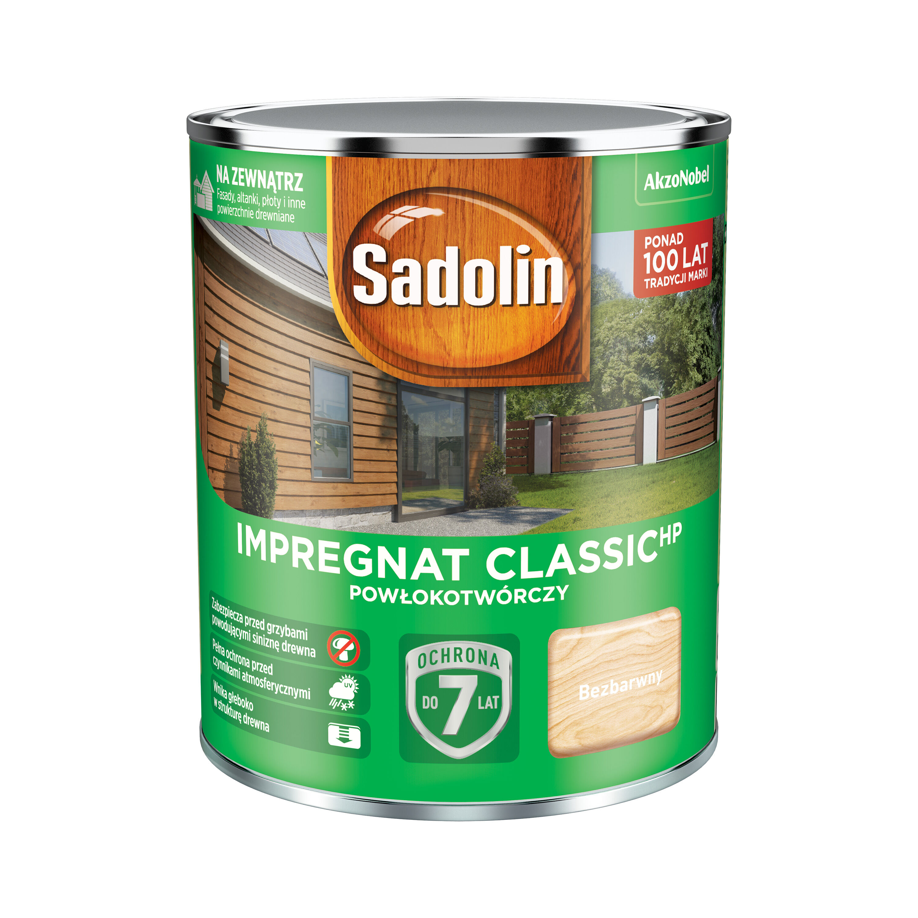 Impregnat Powłokotwórczy ClassicHP Bezbarwny 0,75 l Sadolin