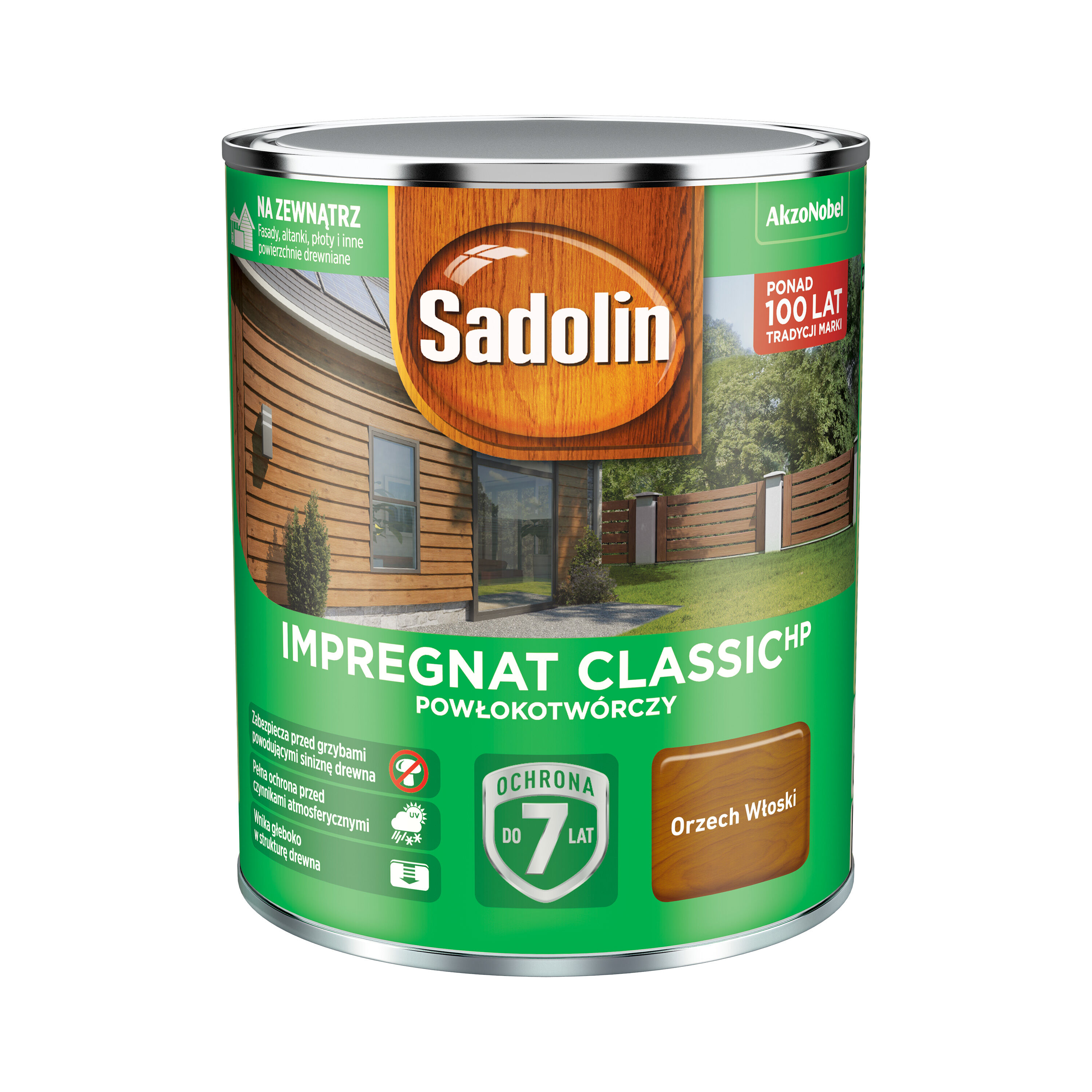 Impregnat Powłokotwórczy ClassicHP Orzech Włoski 0,75 l Sadolin
