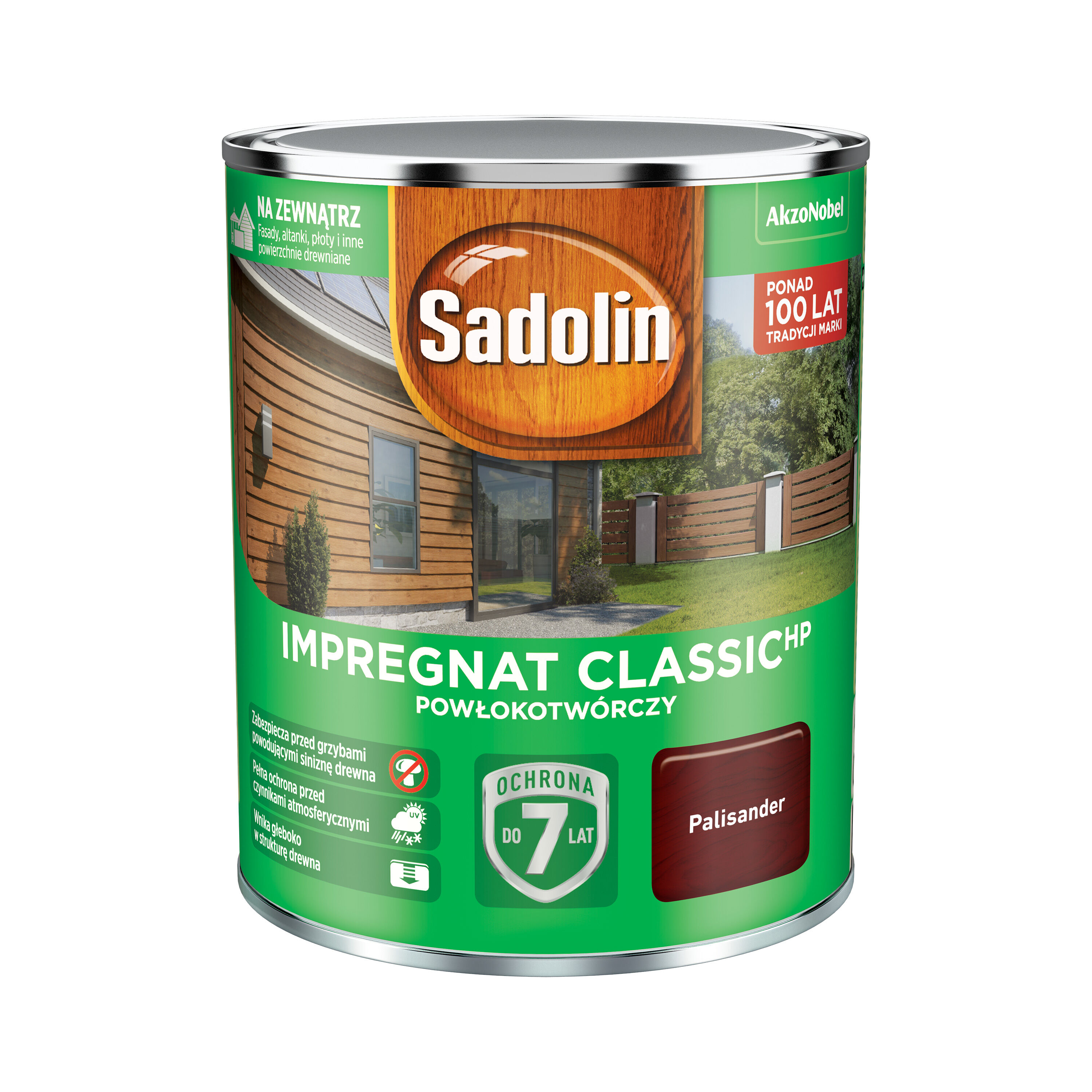 Impregnat Powłokotwórczy ClassicHP Palisander 0,75 l Sadolin