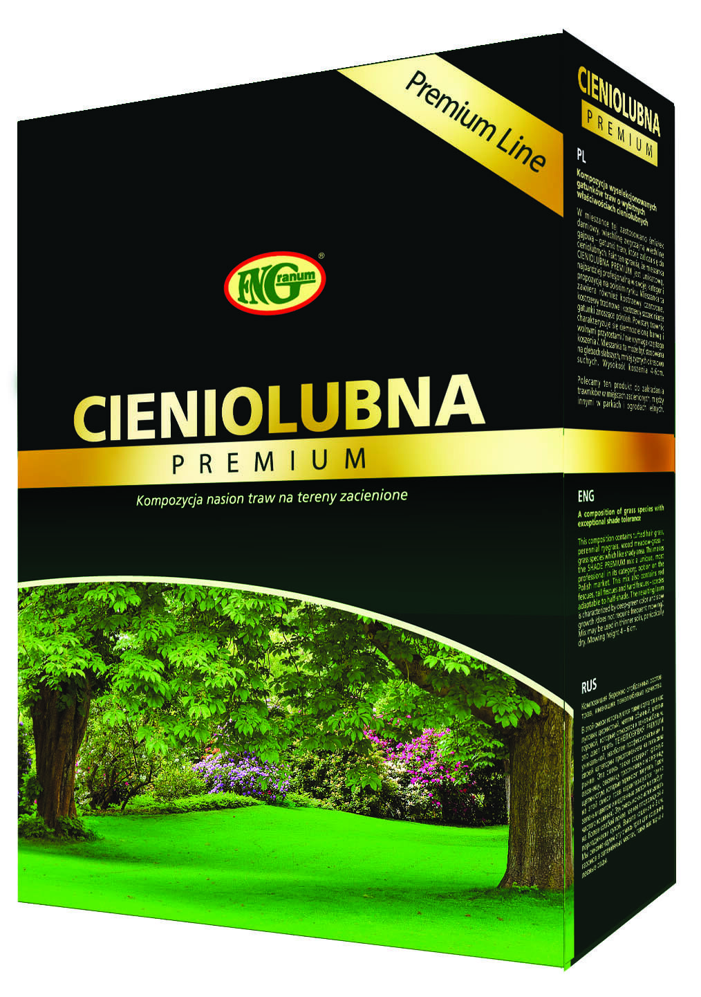 Mieszanka Traw Cieniolubna Premium 1 kg kartonik