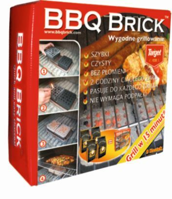 Brykiet do grila - BBQ Brick, 2 kg Target