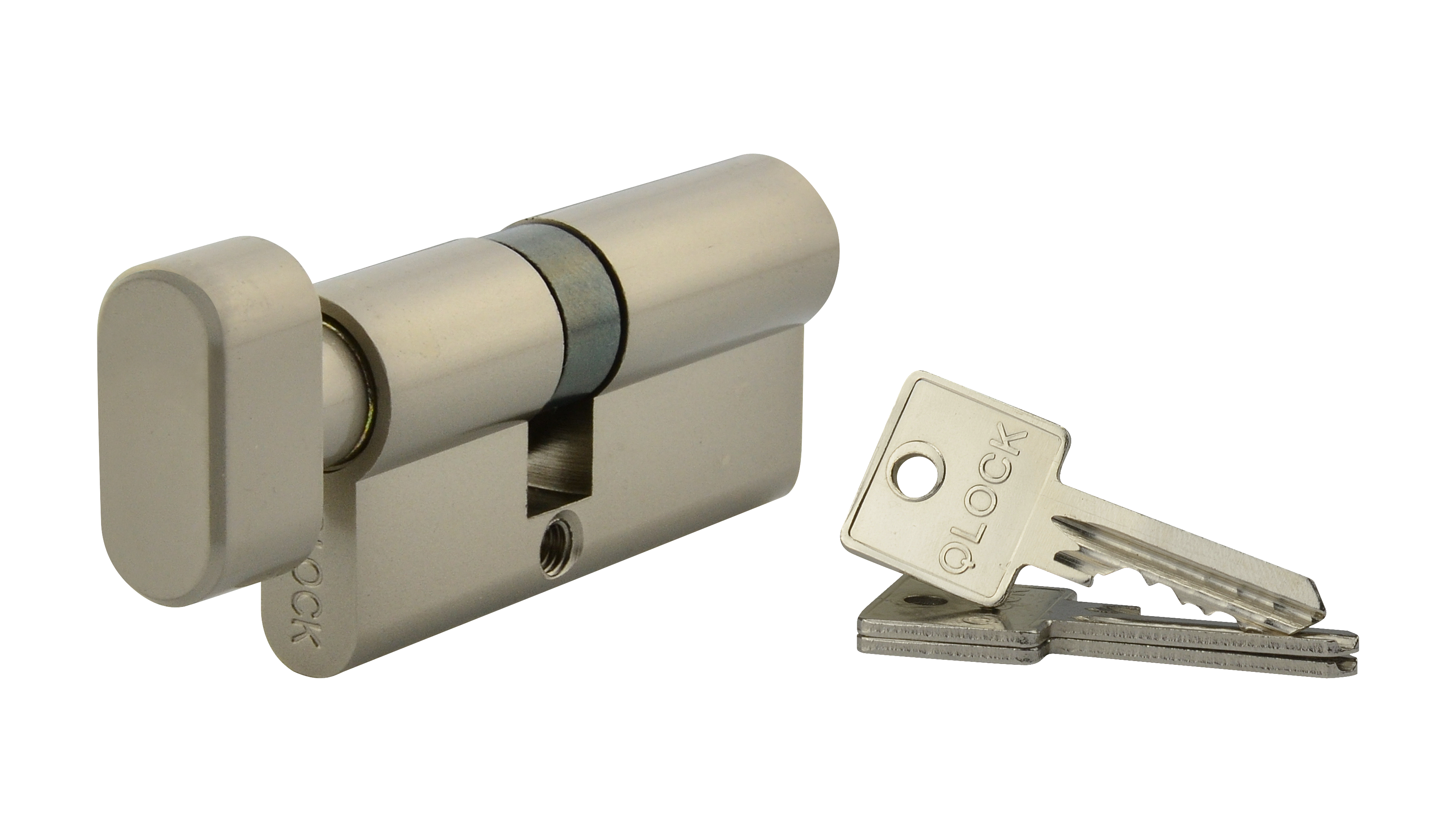 Wkładka QLOCK G30 x 40 niklowana