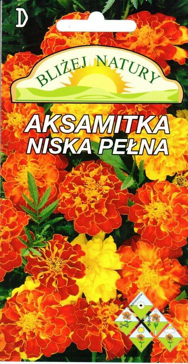 Aksamitka niska mieszana 0,5 g miniaturka