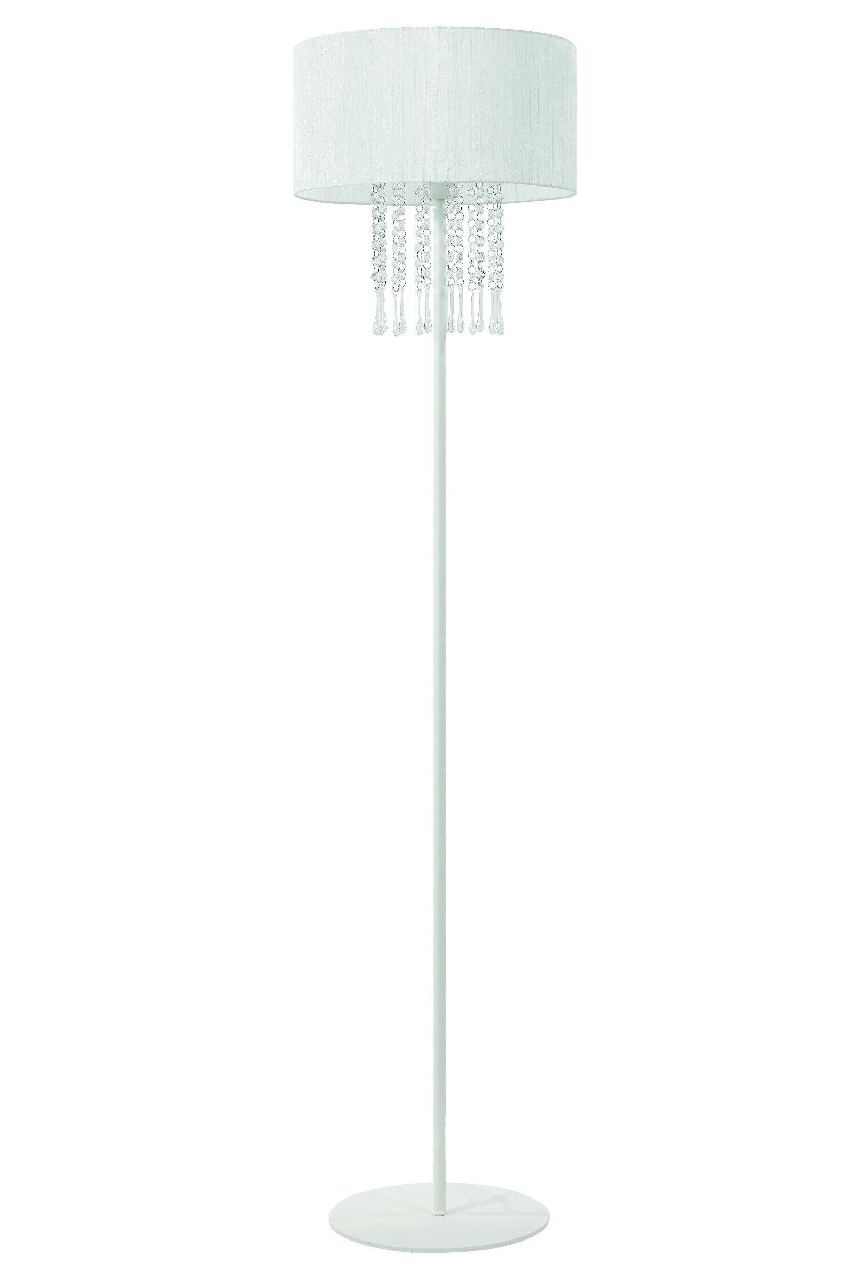 Lampa podłogowa Wenecja biała Lampex