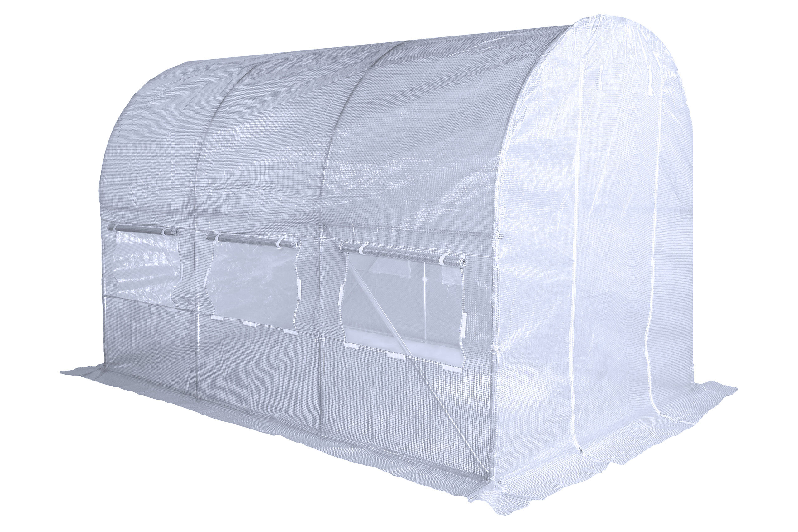 Tunel Ogrodowy 250 cm x 400 cm (10 m2) biały